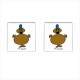 Mr Men Mr Dizzy - Cufflinks (Square)