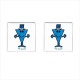 Mr Men Mr Cool - Cufflinks (Square)