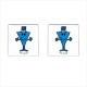 Mr Men Mr Cool - Cufflinks (Square)