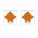 Mr Men Mr Cheerful - Cufflinks (Square)
