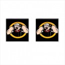 Popeye - Cufflinks (Square)