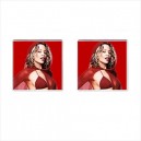 Kylie Minogue - Cufflinks (Square)