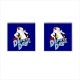 Deputy Dawg - Cufflinks (Square)