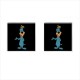 Hucleberry Hound - Cufflinks (Square)