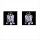 Star Wars R2-D2 - Cufflinks (Square)