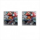 Michael Schumacher - Cufflinks (Square)