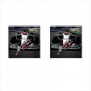 Michael Schumacher - Cufflinks (Square)