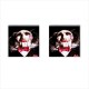 Billy Saw Doll - Cufflinks (Square)