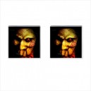 Billy Saw Doll - Cufflinks (Square)
