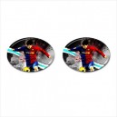 Lionel Messi - Cufflinks (Oval)