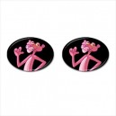 The Pink Panther - Cufflinks (Oval)