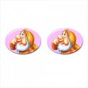 Snow White And The Seven Dwarfs Sneezy - Cufflinks (Oval)