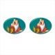 Snow White And The Seven Dwarfs Sleepy - Cufflinks (Oval)
