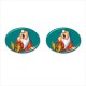 Snow White And The Seven Dwarfs Sleepy - Cufflinks (Oval)