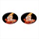 Snow White And The Seven Dwarfs Happy - Cufflinks (Oval)