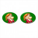 Snow White And The Seven Dwarfs Grumpy - Cufflinks (Oval)