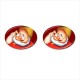 Snow White And The Seven Dwarfs Doc - Cufflinks (Oval)