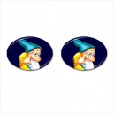 Snow White And The Seven Dwarfs Bashful - Cufflinks (Oval)