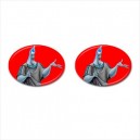 Disney Hades - Cufflinks (Oval)