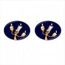 Disney Lumiere - Cufflinks (Oval)