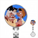 Disney Pinocchio - Stainless Steel Nurses Fob Watch