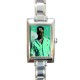 Robbie Williams - Rectangular Italian Charm Watch