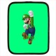 Super Mario Bros Luigi - 15" Netbook/Laptop case