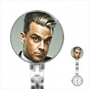 Robbie Williams - Stainless Steel Nurses Fob Watch