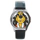Hong Kong Phooey - Silver Tone Round Metal Watch