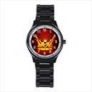Game Of Thrones Stag Crown - Mens Black Stainless Steel Round Watch