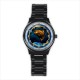 Game Of Thrones Tully - Mens Black Stainless Steel Round Watch
