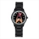 Star Trek - Mens Black Stainless Steel Round Watch