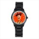 Toy Story Woody - Mens Black Stainless Steel Round Watch