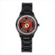 United States Marine Corps - Mens Black Stainless Steel Round Watch