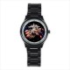 United States Marine Corps - Mens Black Stainless Steel Round Watch