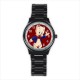 Looney Tunes Porky Pig - Mens Black Stainless Steel Round Watch