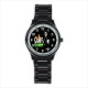 Cliff Richard - Mens Black Stainless Steel Round Watch
