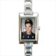 The Wanted Siva - Rectangular Italian Charm Watch