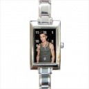 The Wanted Tom - Rectangular Italian Charm Watch