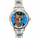 Robbie Williams - Round Italian Charm Watch