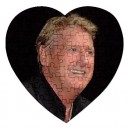 Joe Longthorne - 75 Piece Heart Shaped Jigsaw Puzzle