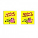 Roobarb And Custard - Cufflinks (Square)