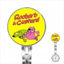 Roobarb And Custard - Stainless Steel Nurses Fob Watch