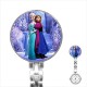 Disney Frozen Elsa And Anna - Stainless Steel Nurses Fob Watch