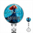 Disney Brave Merida - Stainless Steel Nurses Fob Watch