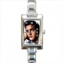 Elvis Presley - Rectangular Italian Charm Watch