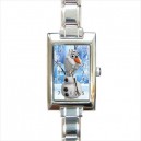 Disney Frozen Olaf - Rectangular Italian Charm Watch