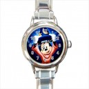 Disney Mickey Mouse - Round Italian Charm Watch