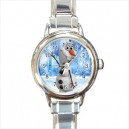 Disney Frozen Olaf - Round Italian Charm Watch