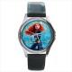 Disney Brave Merida - Silver Tone Round Metal Watch